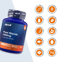 Plant Sterols 2400mg - Zipvit
