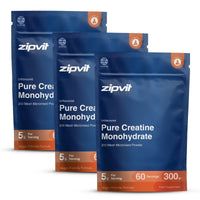 Pure Creatine Monohydrate Powder - Zipvit