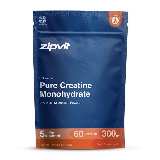 Pure Creatine Monohydrate Powder - Zipvit