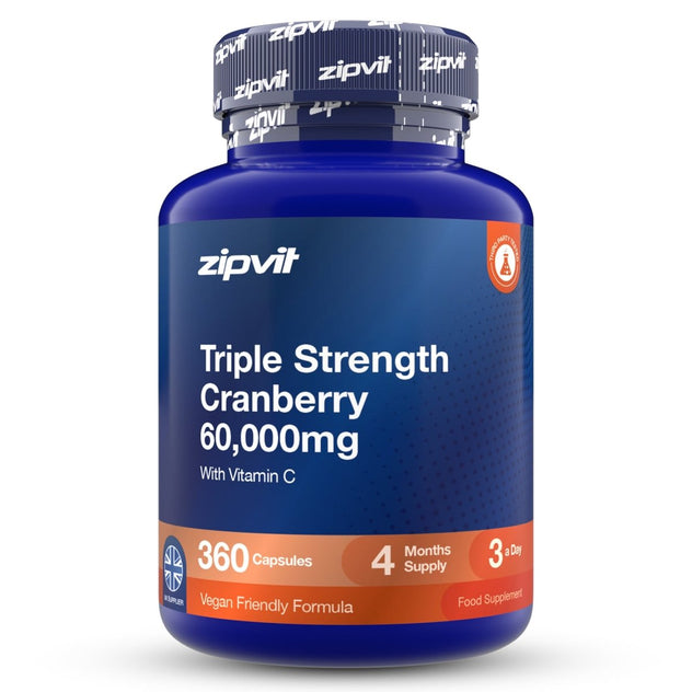Triple Strength Cranberry 60,000mg - Zipvit