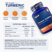 Turmeric 10,000mg - Zipvit