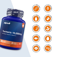 Turmeric 10,000mg - Zipvit