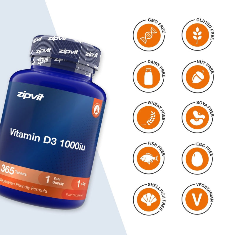Vitamin D3 1000iu - Zipvit