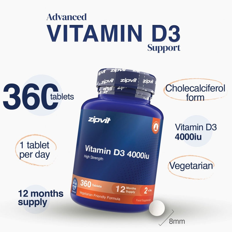 Vitamin D3 4000iu - Zipvit