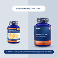 Vitamin D3 4000iu and Vitamin K2 MK7 100mcg - Zipvit
