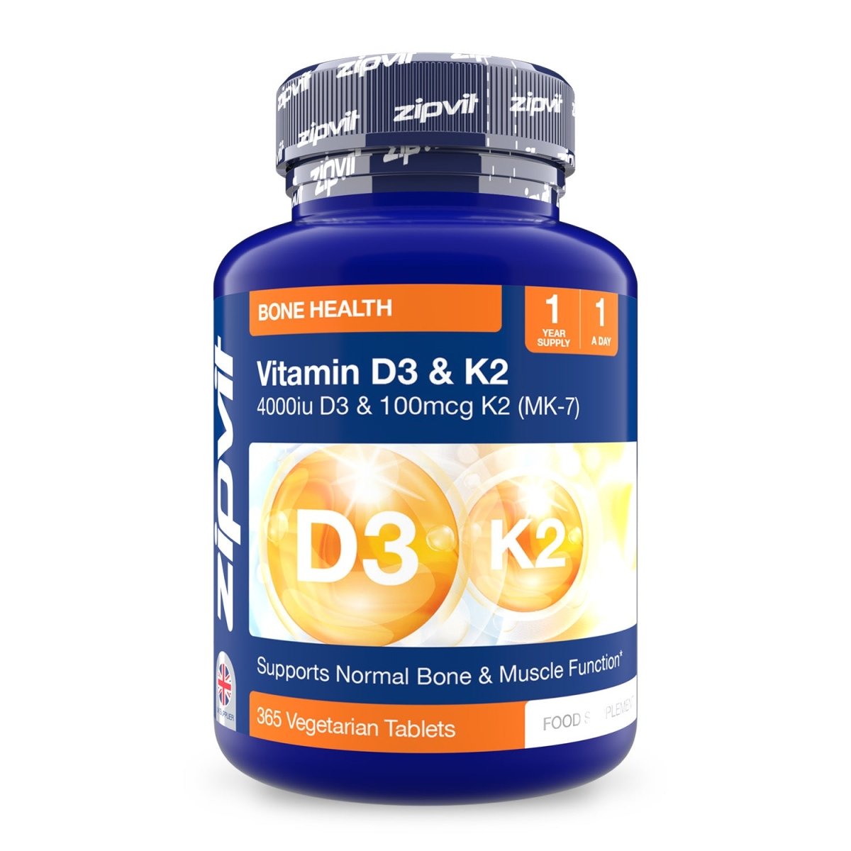 Vitamin D3 4000iu Vitamin K2 MK7 100mcg
