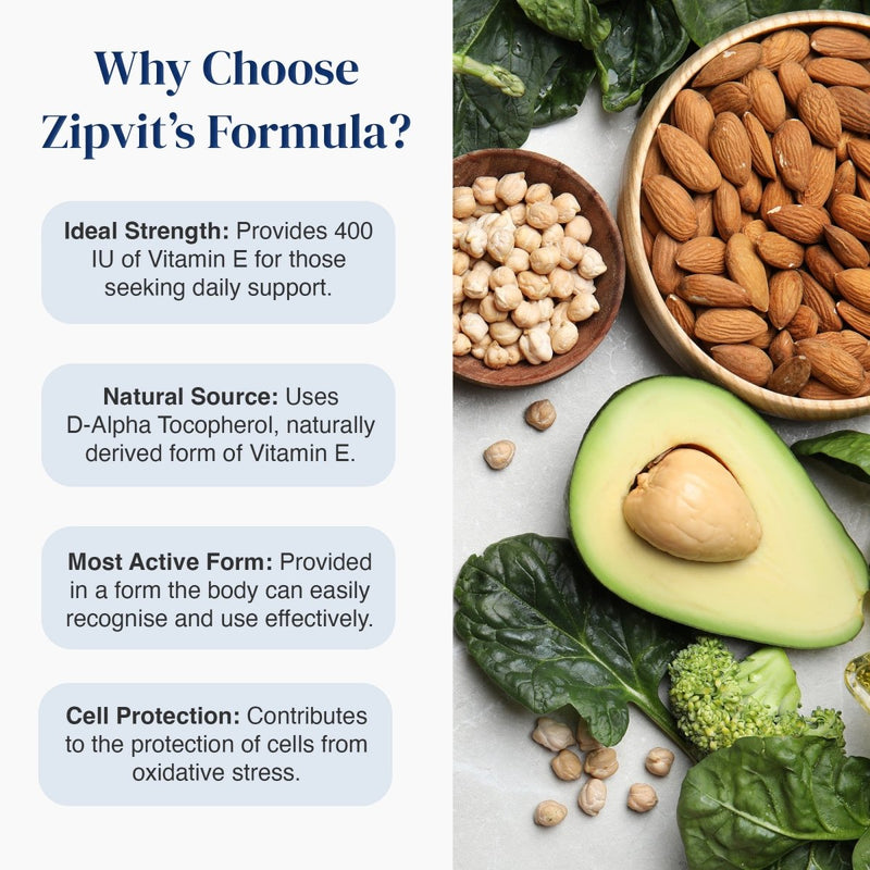Vitamin E 400iu - Zipvit