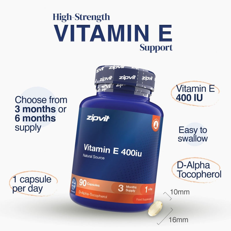 Vitamin E 400iu - Zipvit