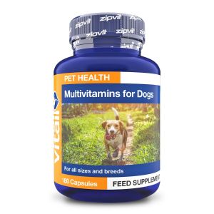 Zipvit Multivitamins for Dogs (180 Capsules) Image 1