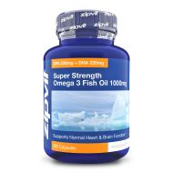 Super Strength Omega 3 Fish Oil 1000mg (360 Capsules) 1 Bottle