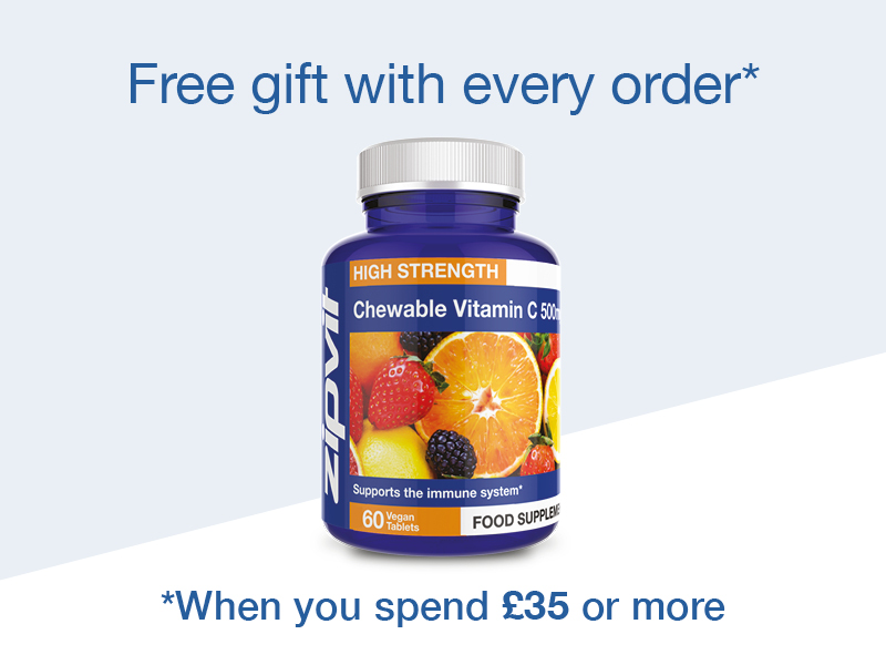 Free gift with every order over £35