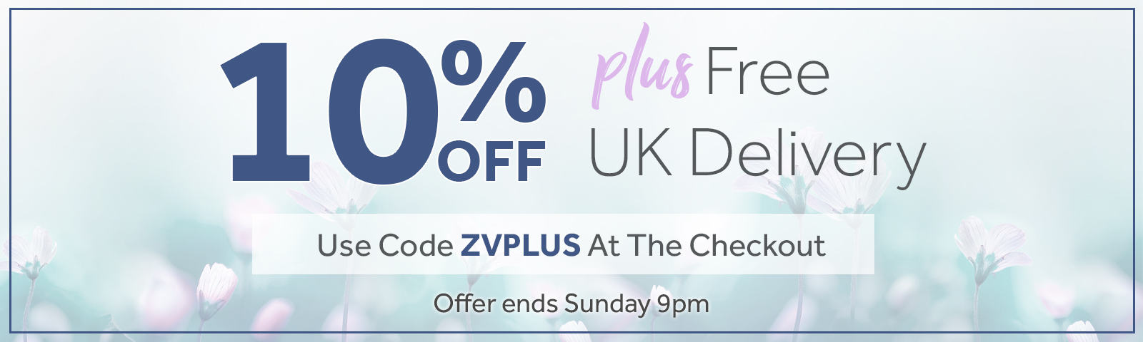 10% Off Plus Free UK Delivery This Week